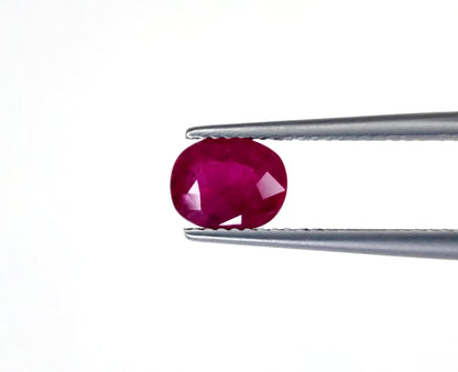 Natural Ruby Mozambique  Oval 1.59 carat