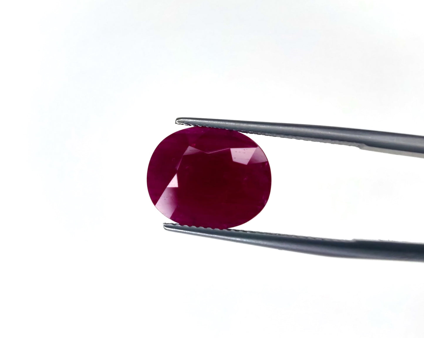Natural Ruby Burma Oval 8.21 carat