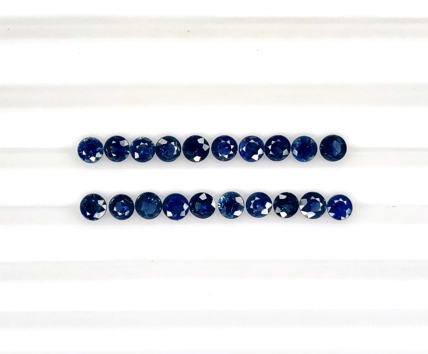Natural Blue Sapphire  Australia Round 3.25 MM