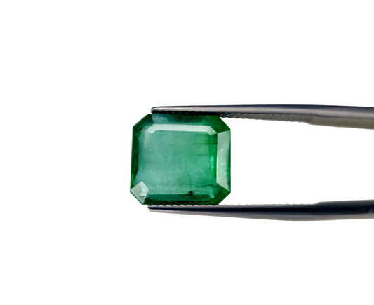 Natural Emerald Zambia   Octagon   8.73 carat