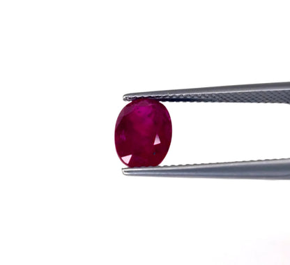 Natural Ruby Mozambique Oval 2.94 carat