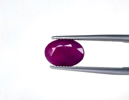 Natural Ruby Africa Oval 4.13 carat