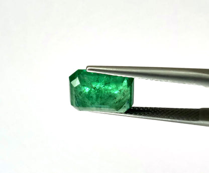 Natural Emerald Zambia Octagon 4.38 carat