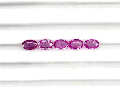 Natural Pink Sapphire Bangkok Oval 6x4 MM