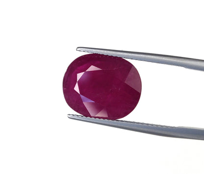 Natural Ruby Africa Oval 9.05 carat