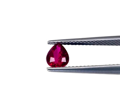 Natural Ruby Mozambique Pear 1.15 carat
