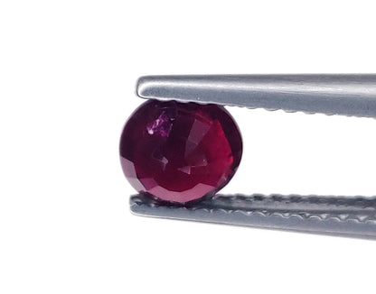Natural Ruby Burma Round 0.85 carat