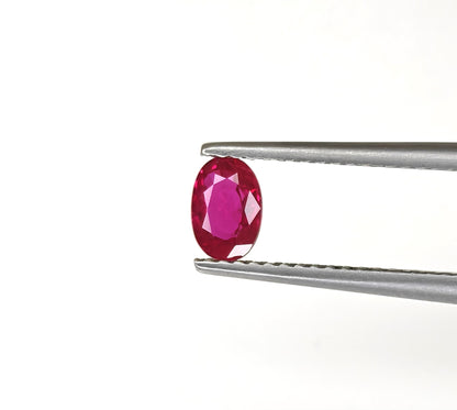 Natural Ruby Mozambique Oval 0.55 carat