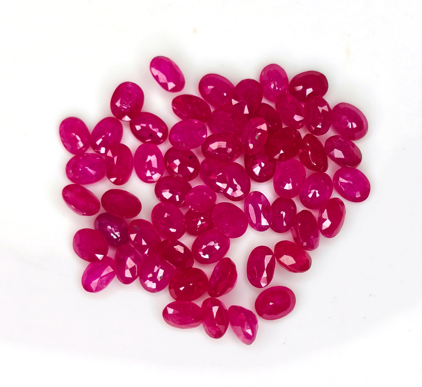Natural Ruby Mozambique Oval 4x3 MM