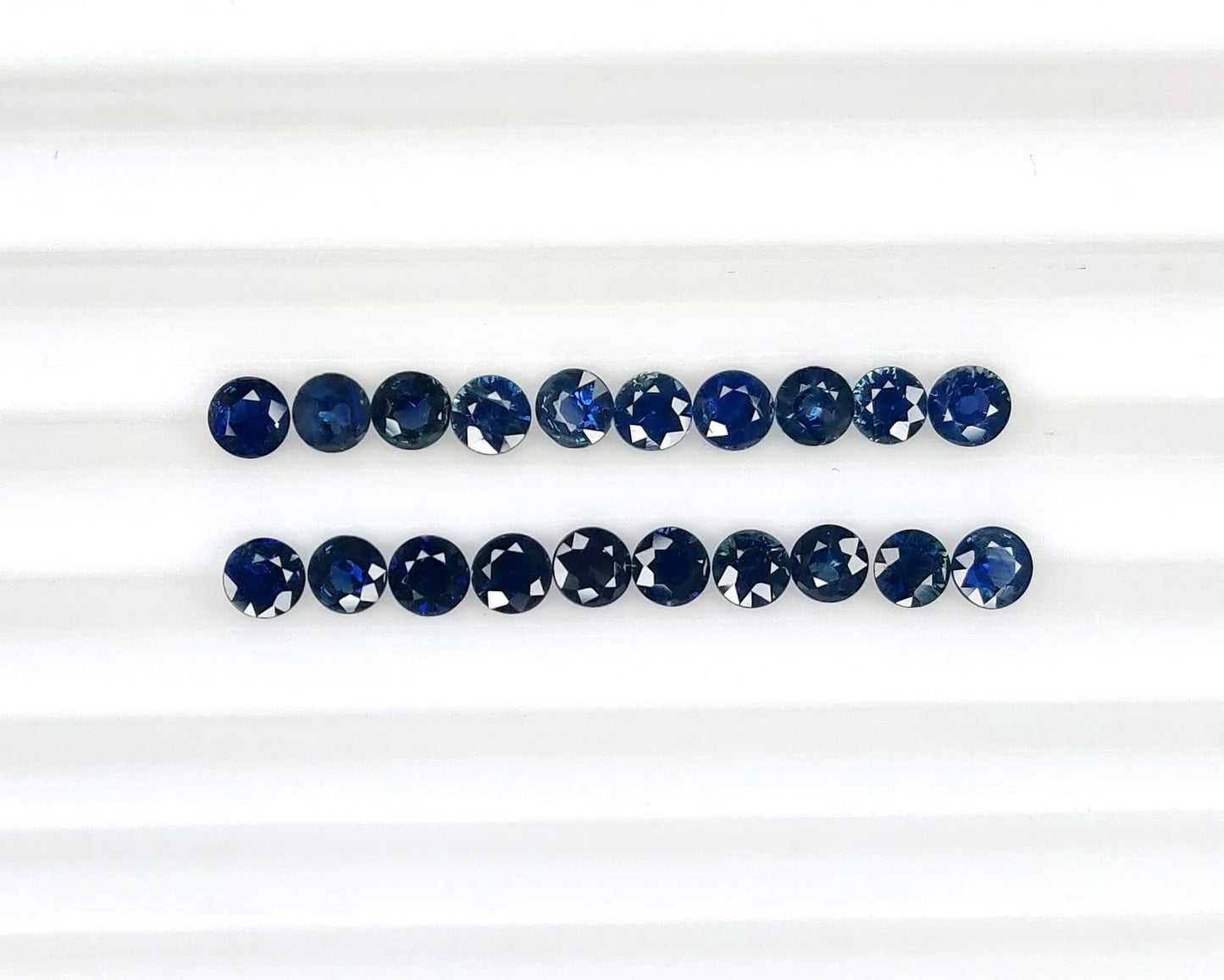 Natural Blue Sapphire  Australia Round 3.50 MM