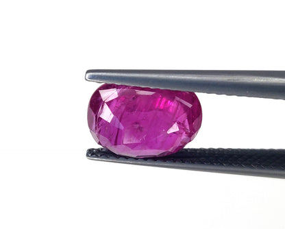 Natural Ruby Burma Oval 3.52 carat