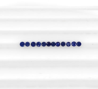 Natural Blue Sapphire Madagascar Round 1.2 MM