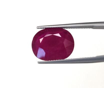 Natural Ruby Africa Oval 9.05 carat
