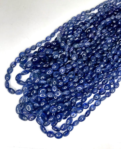 Natural Blue Sapphire Bangkok Oval Beads 1,068.21 Carat