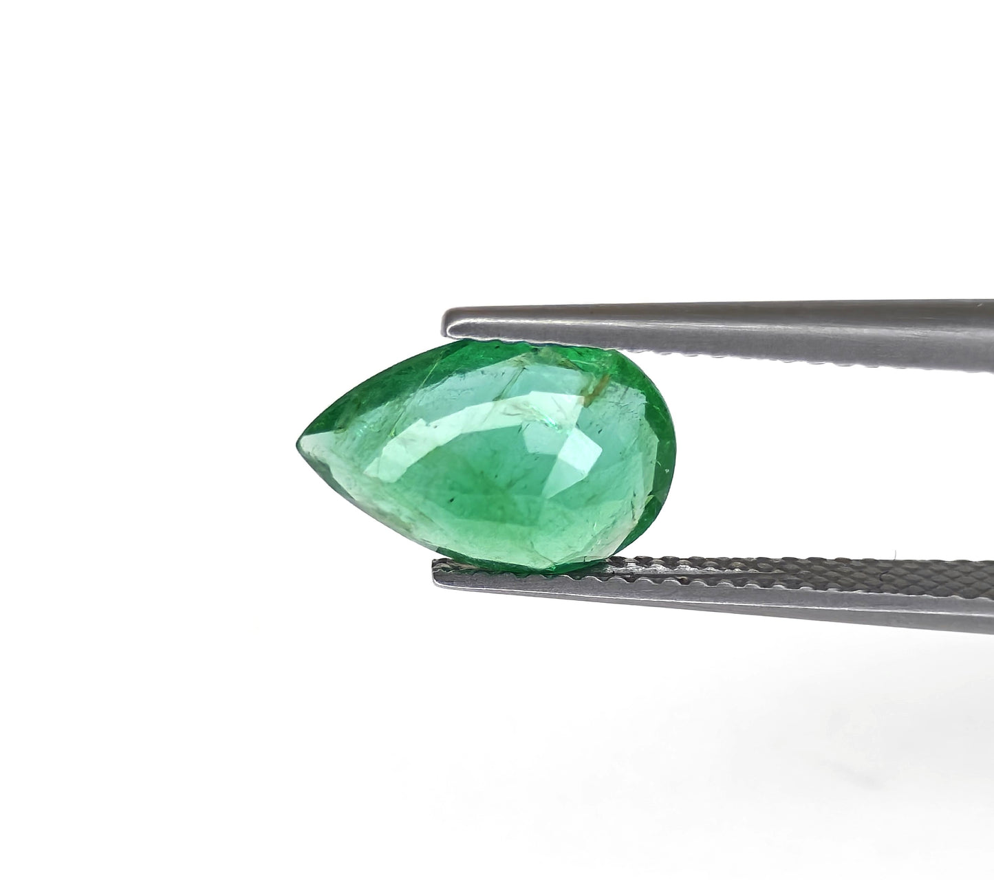 Natural Emerald Zambia Pear 2.37 carat