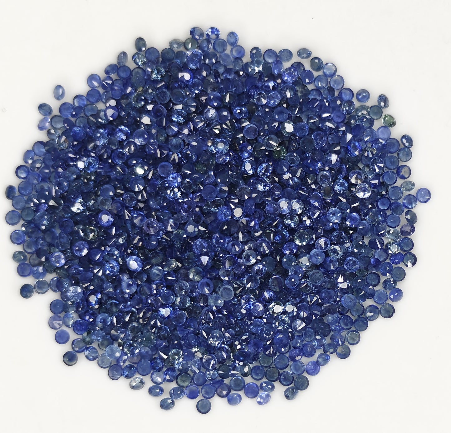 Natural Blue Sapphire Madagascar Round 1.3 MM