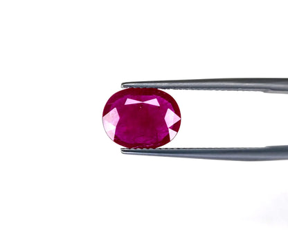 Natural Ruby Mozambique Oval 10x8 MM