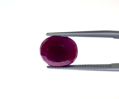 Natural Ruby Africa Oval 6.87 carat