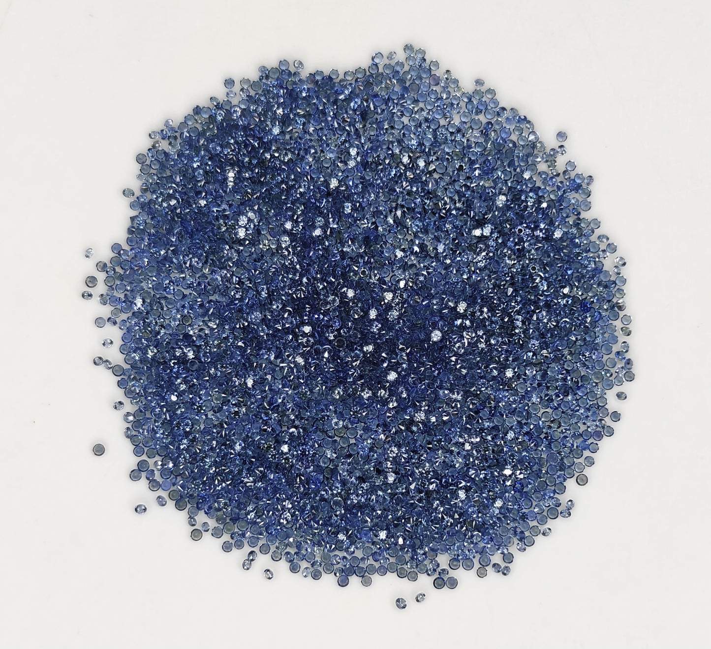 Natural Blue Sapphire Madagascar Round 0.8 MM