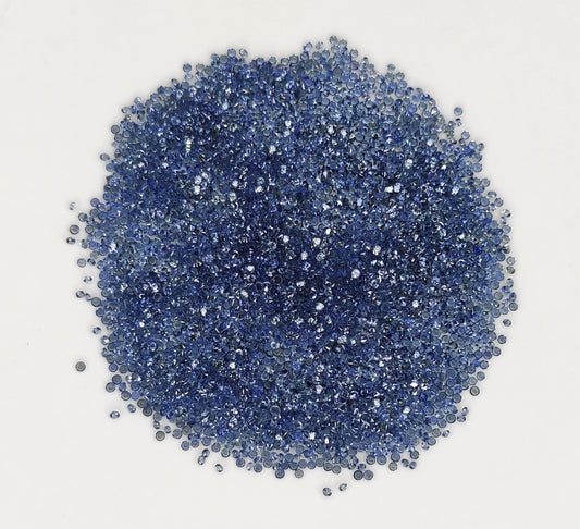 Natural Blue Sapphire Madagascar Round 0.8 MM