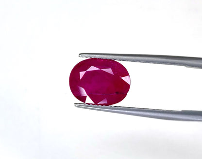 Natural Ruby Burma Oval 5.15 carat