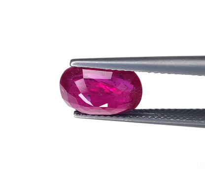 Natural Ruby Mozambique Oval 4.16 carat