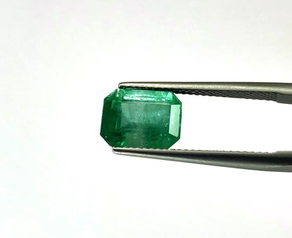 Natural Emerald Zambia Octagon 3.79 carat