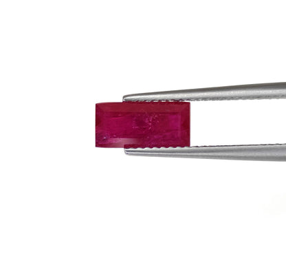 Natural Ruby Mozambique Baguette 2.30 carat