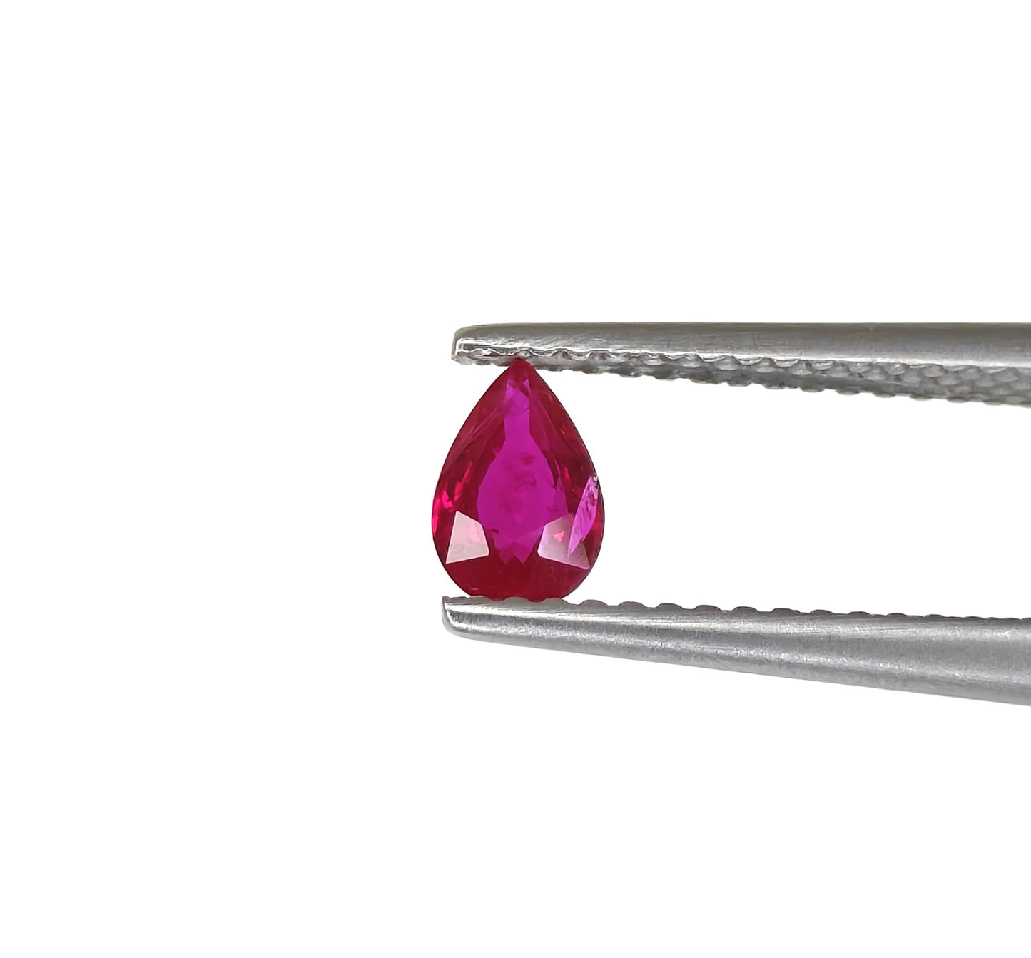 Natural Ruby Mozambique Pear 0.44 carat