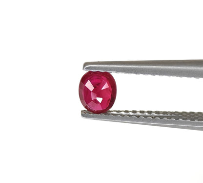 Natural Ruby Mozambique Oval 0.48 carat