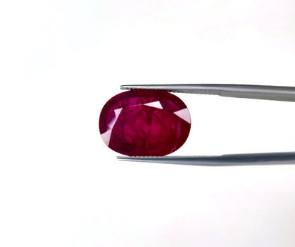 Natural Ruby Mozambique  Oval 14.99 carat