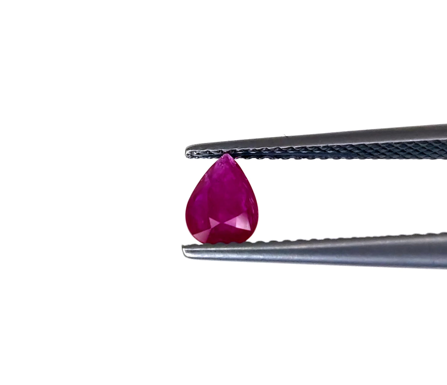 Natural Ruby Mozambique Pear 7x5 MM
