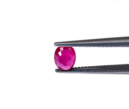 Natural Ruby Mozambique Oval 7x5 MM