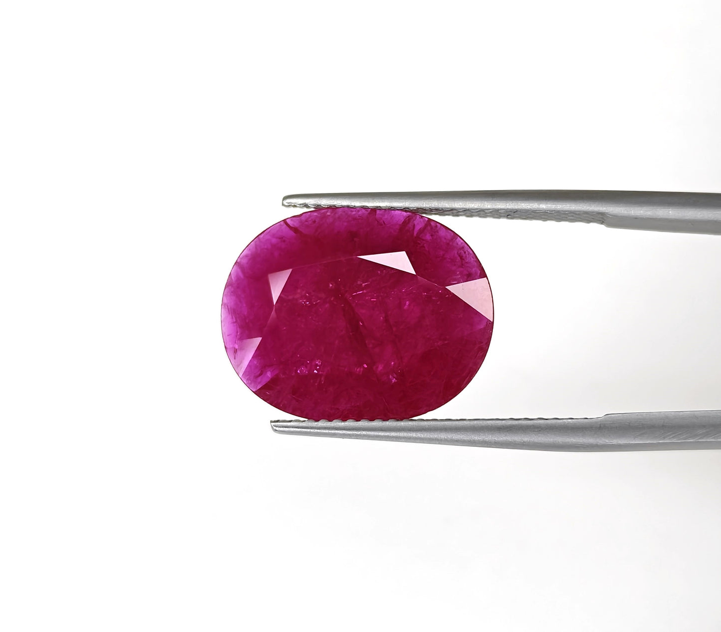 Natural Ruby  Mozambique Oval 7.85 carat