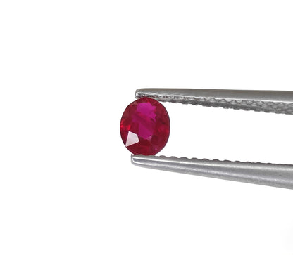 Natural Ruby Mozambique Oval 0.42 carat