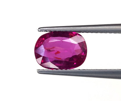 Natural Ruby Mozambique Cushion 3.01 carat