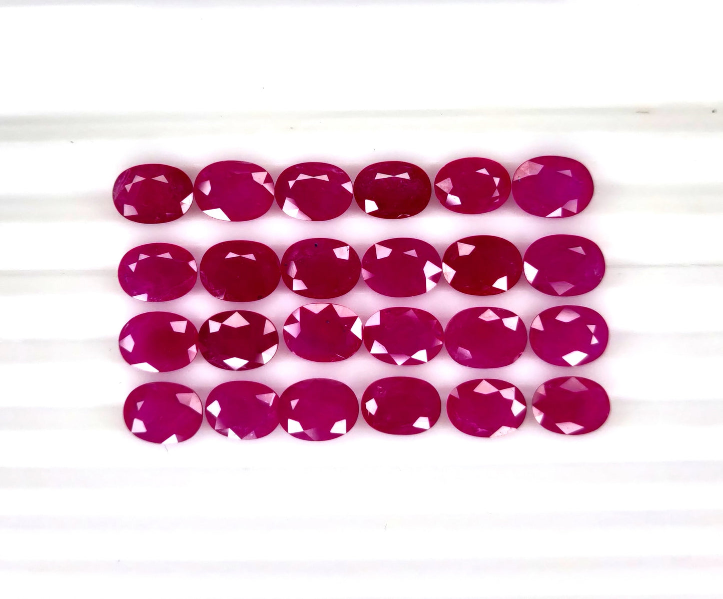 Natural Ruby Mozambique Oval 8x6 MM