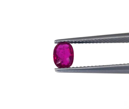 Natural Ruby Mozambique Oval 1.05 carat