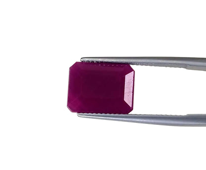 Natural Ruby Africa Octagon 8.11 carat