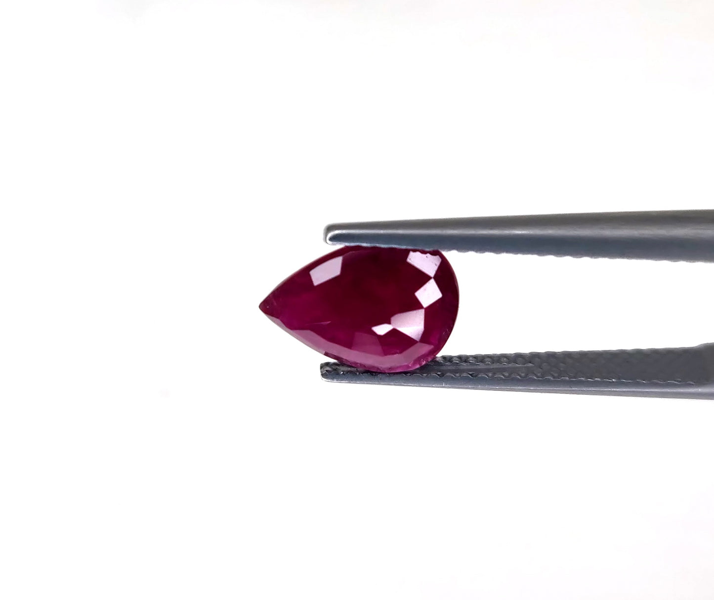 Natural Ruby Mozambique Pear 10x8 MM