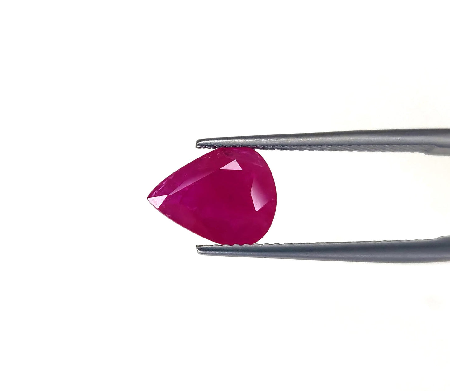 Natural Ruby Mozambique Pear 10x8 MM