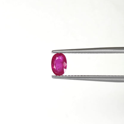 Natural Ruby Mozambique Oval 6x4 MM