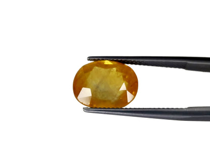 Natural Yellow Sapphire Nigeria Oval 9.88 carat