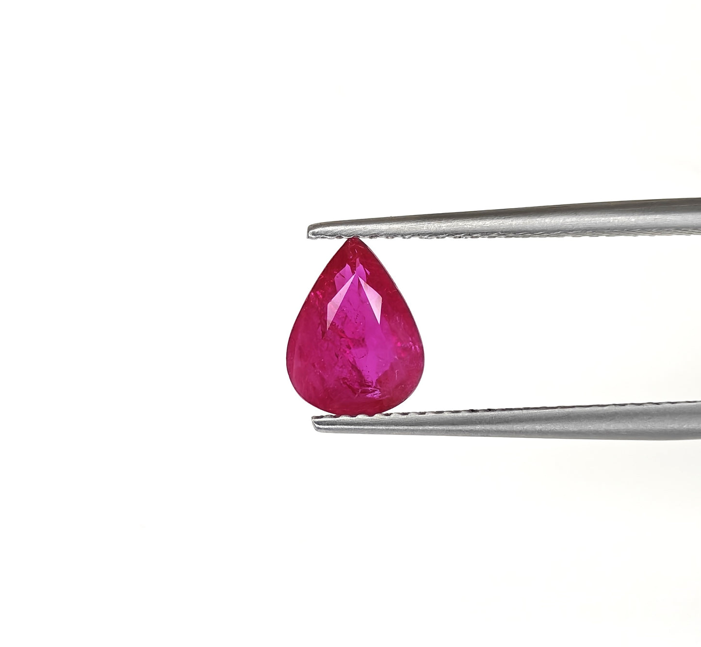 Natural Ruby Mozambique Pear 1.48 carat