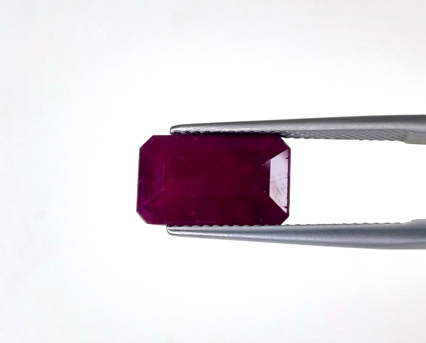Natural Ruby Africa Octagon 7.18 carat