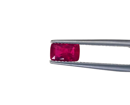Natural Ruby Mozambique Cushion 1.22 carat