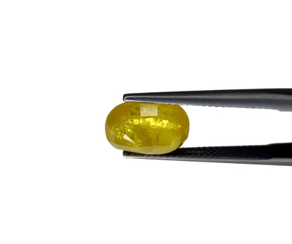 Natural Yellow Sapphire Nigeria Oval 5.49 carat