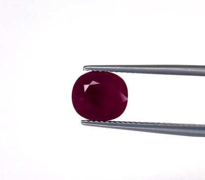 Natural Ruby Burma Oval 3.68 carat