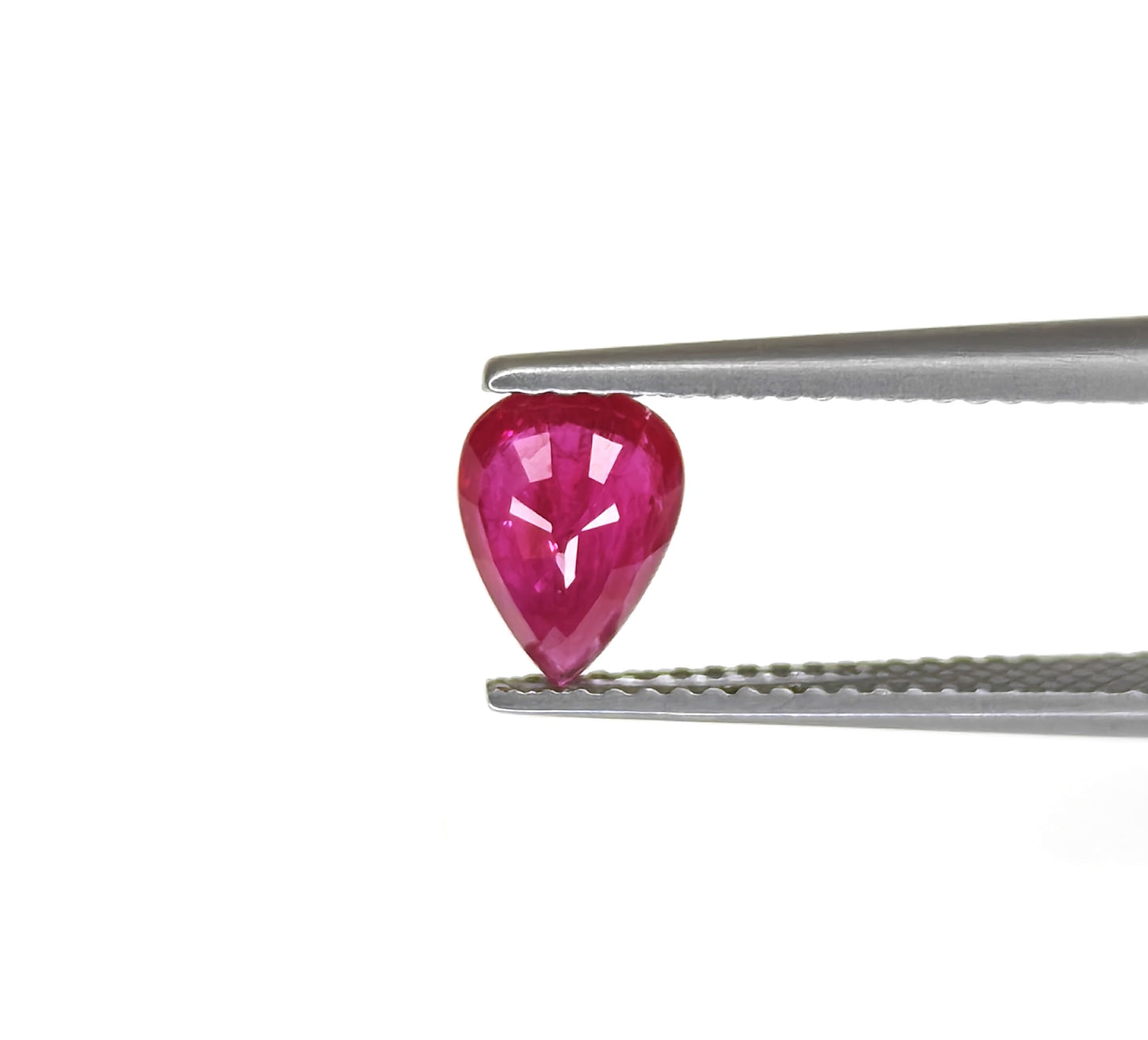 Natural Ruby Mozambique Pear 1.1 carat