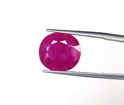 Natural Ruby Burma Oval 10.29 carat